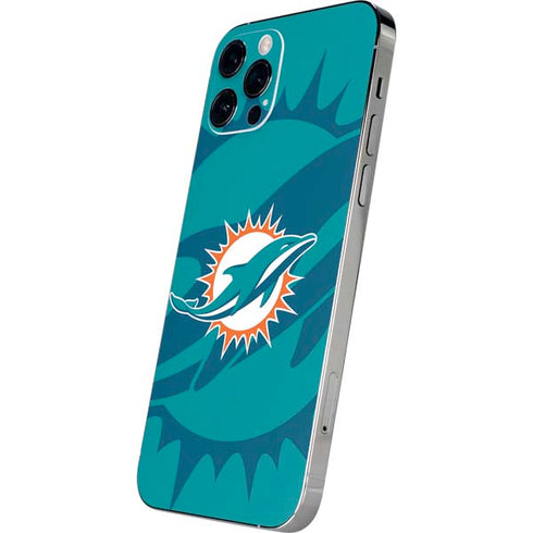 NFL Miami Dolphins Double Vision iPhone 12 Pro Max Skin